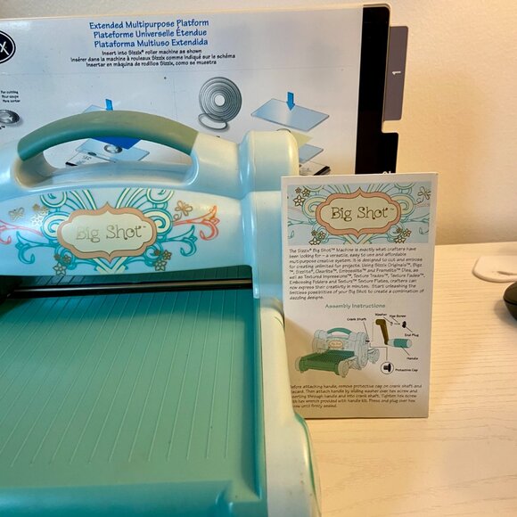 Sizzix BIG SHOT Die Cutting Machine cutting pads extended multipurpose platform - Picture 2 of 15